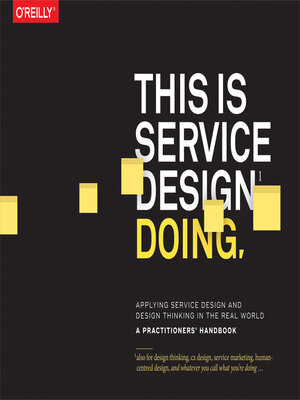 cover image of This Is Service Design Doing